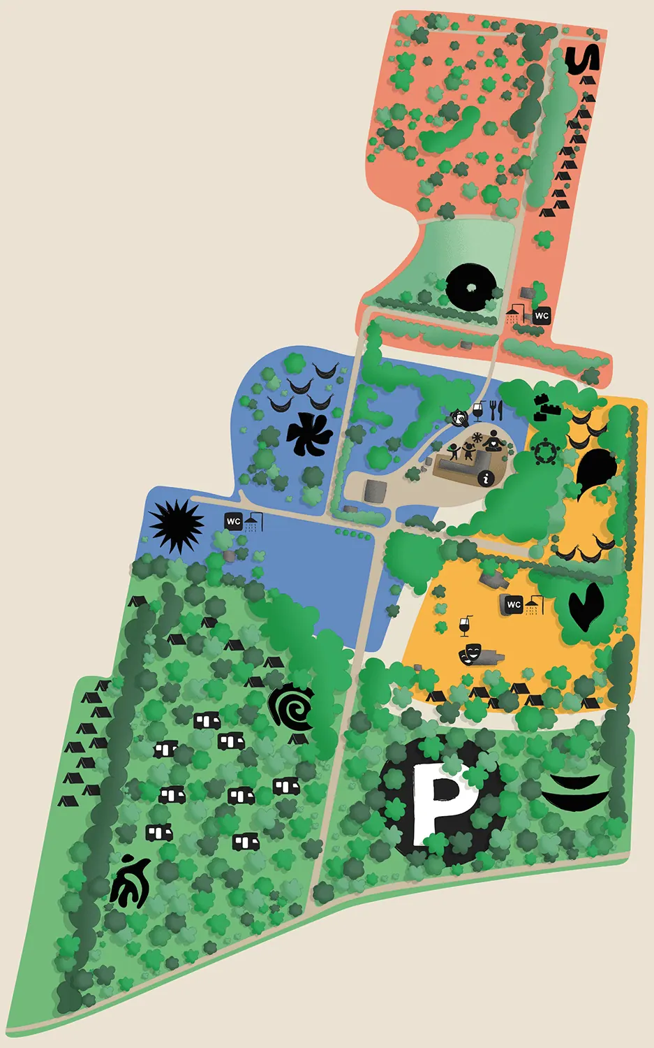 La mappa di Viva Viva Summer Edition