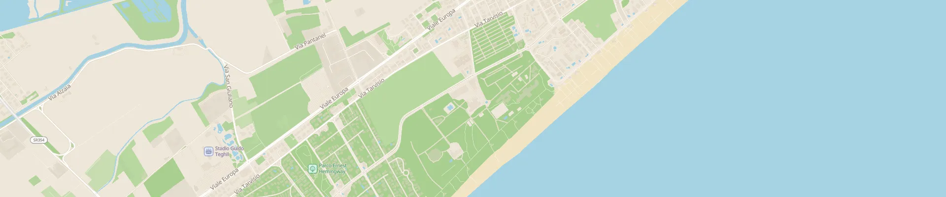 Mappa: Bella Italia Village, Lignano Sabbiadoro, Friuli